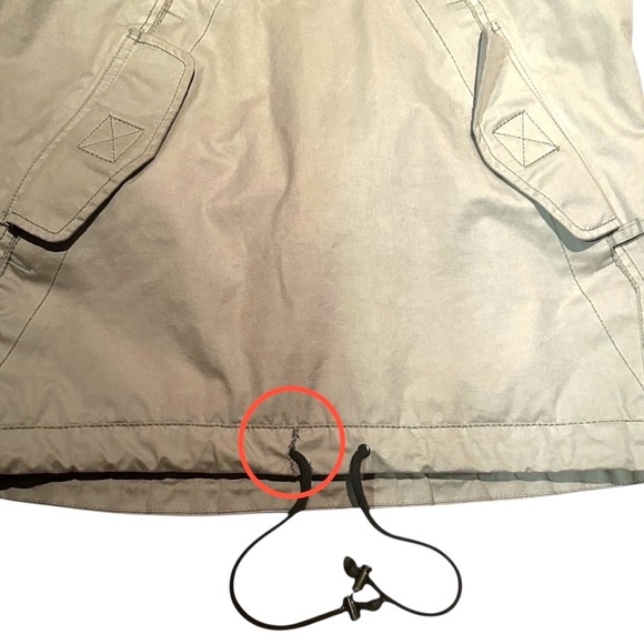 B by Burton Women’s Snow Anorak Jacket XS – DRYRIDE Khaki/Pink, Plaid Lining - Picture 10 of 12